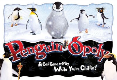 Image showing  Penguin-Opoly Board Game, 2-6 Players, For Ages 8+