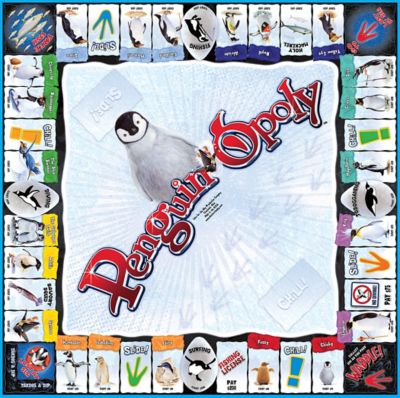 Image showing  Penguin-Opoly Board Game, 2-6 Players, For Ages 8+