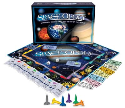 Late For the Sky Space-Opoly Board Game