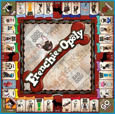 Image showing  Frenchie-Opoly Board Game, 2-6 Players, For Ages 8+