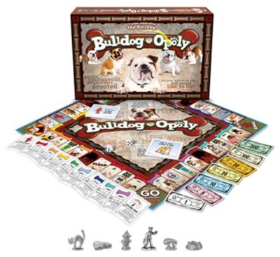 Late For the Sky Bulldog-Opoly Board Game