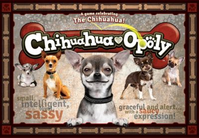 Image showing  Chihuahua-Opoly Board Game, 2-6 Players, For Ages 8+