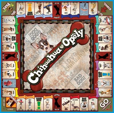 Image showing  Chihuahua-Opoly Board Game, 2-6 Players, For Ages 8+
