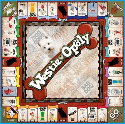 Image showing  Westie-Opoly Board Game, 2-6 Players, For Ages 8+