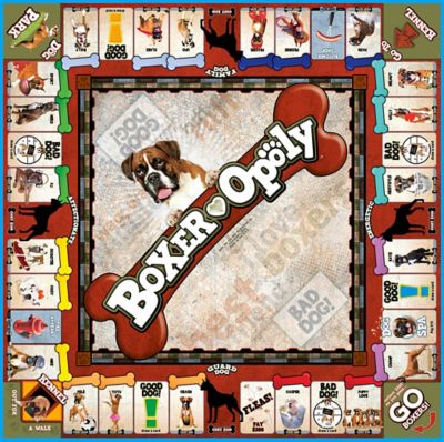 Image showing  Boxer-Opoly Board Game, 2-6 Players, For Ages 8+