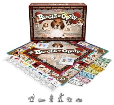 Late For the Sky Beagle-Opoly Board Game, 2-6 Players, For Ages 8+