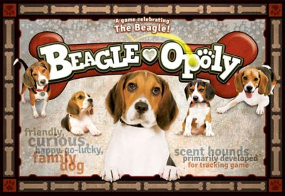 Image showing  Beagle-Opoly Board Game, 2-6 Players, For Ages 8+