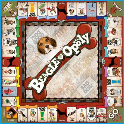 Image showing  Beagle-Opoly Board Game, 2-6 Players, For Ages 8+