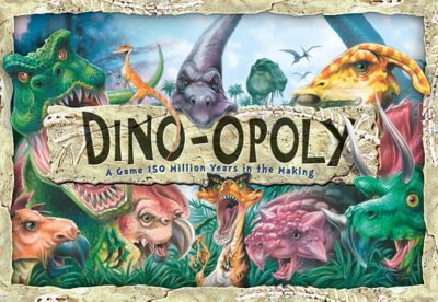 Image showing  Dino-Opoly Board Game