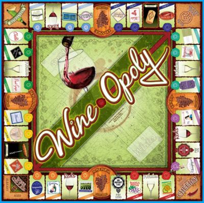 Image showing  Wine-Opoly Board Game, 2-6 Players, For Ages 8+