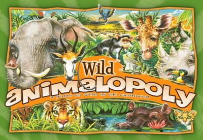 Image showing  Animal-Opoly Board Game, 2-6 Players, For Ages 8+