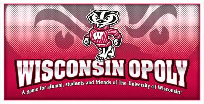 Image showing  Wisconsin-Opoly Board Game, 2-6 Players, For Ages 8+
