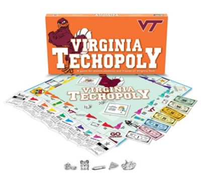 Late For the Sky VA Tech-Opoly Board Game, 2-6 Players, For Ages 8+