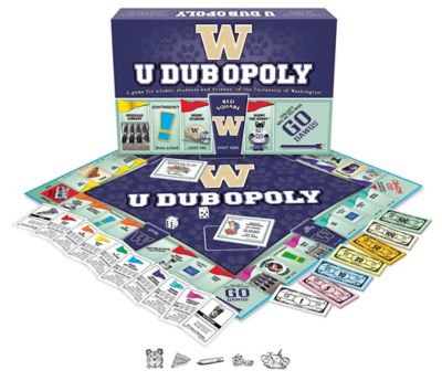 Late For the Sky Udub-Opoly Board Game, 2-6 Players, For Ages 8+