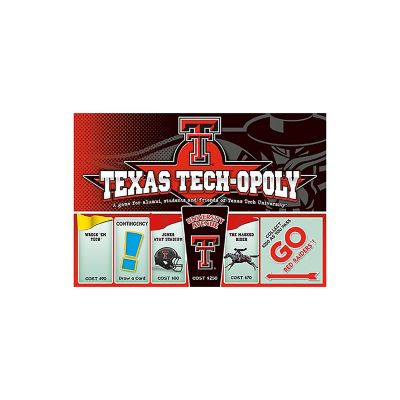 Image showing  Texas Tech-Opoly Board Game, 2-6 Players, For Ages 8+