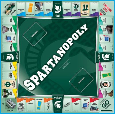Image showing  Spartan-Opoly Board Game, 2-6 Players, For Ages 8+