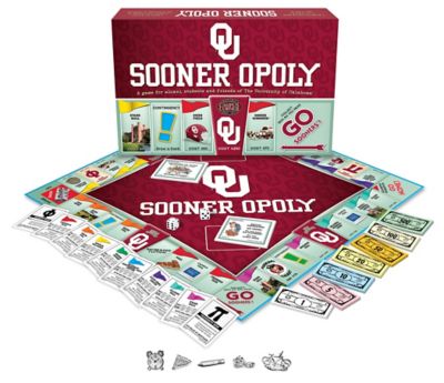Late For the Sky Sooner-Opoly Board Game, 2-6 Players, For Ages 8+