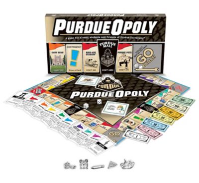 Late For the Sky Purdue-Opoly Board Game, 2-6 Players, For Ages 8+