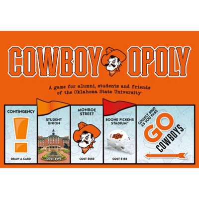 Image showing  Cowboy-Opoly Board Game, 2-6 Players, For Ages 8+