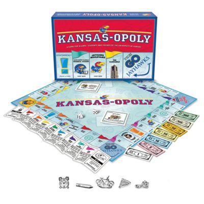 Late For the Sky Kansas-Opoly Board Game, 2-6 Players, For Ages 8+
