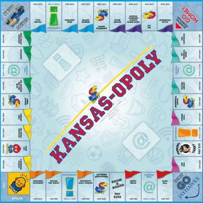 Image showing  Kansas-Opoly Board Game, 2-6 Players, For Ages 8+