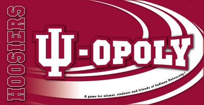 Image showing  IU-Opoly Board Game, 2-6 Players, For Ages 8+