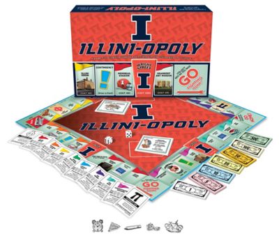 Late For the Sky Illini-Opoly Game