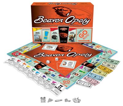 Late For the Sky Beaver-Opoly Board Game, 2-6 Players, For Ages 8+