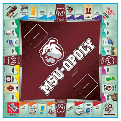 Image showing  MSU-Opoly Board Game, 2-6 Players, For Ages 8+