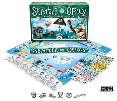 Late For the Sky Seattle-Opoly Game