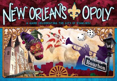 Image showing  New Orleans-Opoly Board Game, 2-6 Players, For Ages 8+