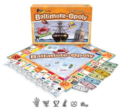 Late For the Sky Baltimore-Opoly Game