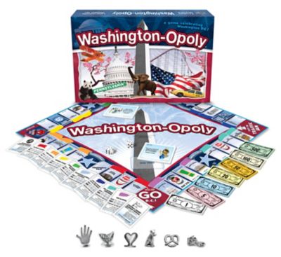 Late For the Sky Washington DC-Opoly Game