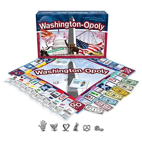 Late For the Sky Washington DC-Opoly Game