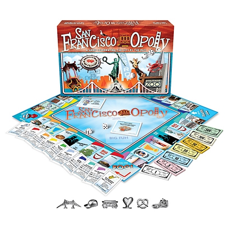 Late For the Sky San Francisco-Opoly Game