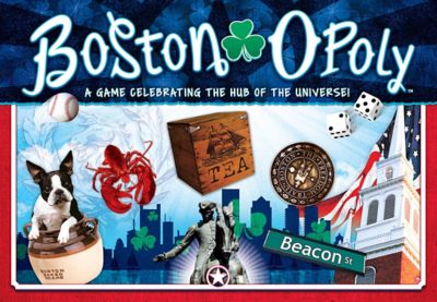 Image showing  Boston-Opoly Board Game, 2-6 Players, For Ages 8+