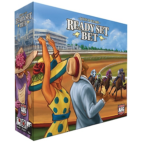 AEG Ready Set Bet - Alderac Entertainment Group, Horse Racing Betting Board Game, AEG7127