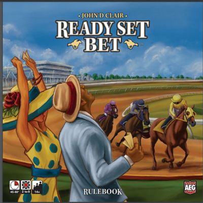 Image showing  Ready Set Bet Horse Racing Betting Board Game, 2-9 Players, For Ages 14+