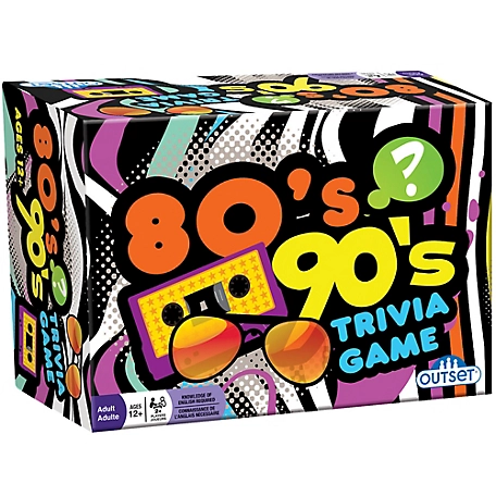 Outset Media 80's 90's Trivia Game