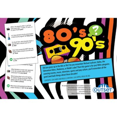 Image showing  '80s and '90s Trivia Game