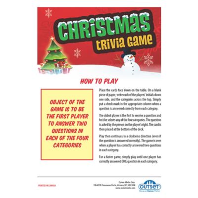 Image showing  Christmas Trivia Game