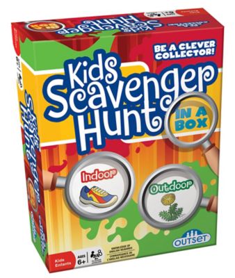 Outset Media Kids' Scavenger Hunt in a Box Card Game