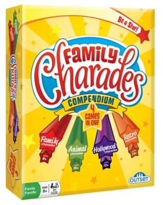 Outset Media Family Charades Compendium - 4 Games in One!