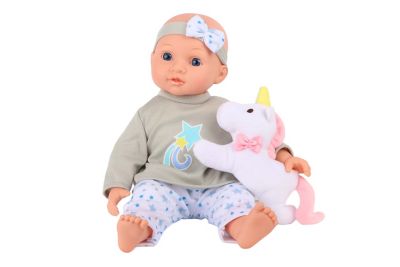 Image showing  14 in. Twins Baby Doll Toy Set