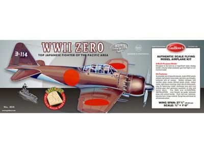 Guillow's WWII Zero Laser Cut Model Kit, 404 LC