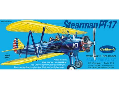 Guillow's Stearman Pt-17 Model Kit