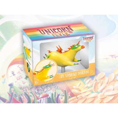 Image showing  Unicorn Fever El Sparko Dorado Collectible Miniature Painted Figure