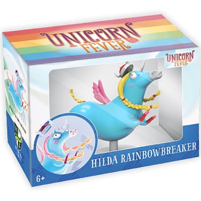 Horrible Guild Unicorn Fever: Hilda Rainbowbreakers - Painted Figure - Collectible Unicorn Miniature, HG041