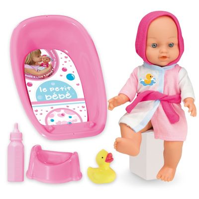 Loko Toys Le Petite Babydoll Bathtime and Potty Playset