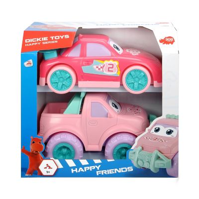Image showing  Happy Friends 11 in. Preschool Trucks 2 Pack
